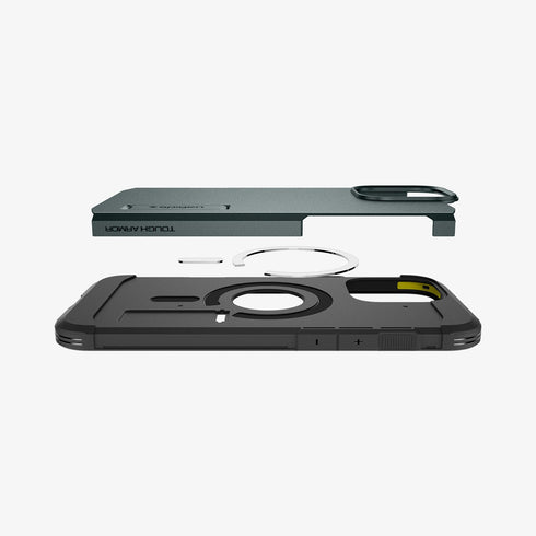 כיסוי Spigen לאייפון 16 מסדרה Tough Armor AI (MagFit)